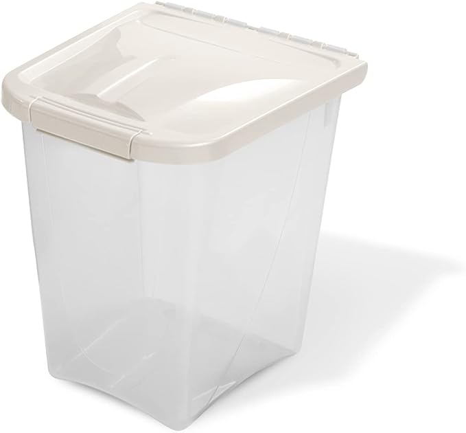 Van Ness 10-Pound Food Container with Fresh-Tite Seal (FC10) white