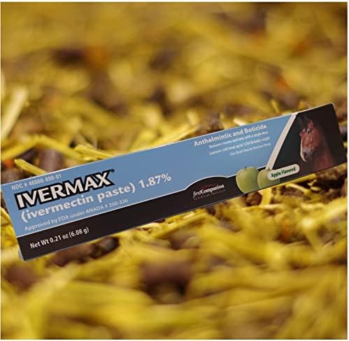 Ivermax (ivermectin Paste) 1.87% for Oral Use in Horses Only - 4 Pack