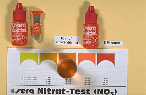 sera Nitrate-Test (No3) 15 Ml, 0.5 fl.oz Aquarium Test Kits