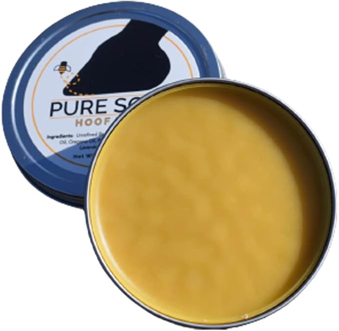 Hoof Wax - Hoof Putty Wax That Helps Heal and Protect Your Horse's Hooves - Perfect for Horse Hoof Wall Separation, Cracks, Crevices and White Line - 7 oz. tin