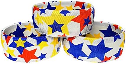 Replacement Dog Exerciser Rings for 65-ft. Flying Ring Launcher | Replacement Rings Only (Launcher Not Included) | Made of Extra Tough Spandex | Set of 3