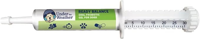 Under the Weather Pet | Ready Balance for Dogs | Oral Probiotic and Prebiotic Gel