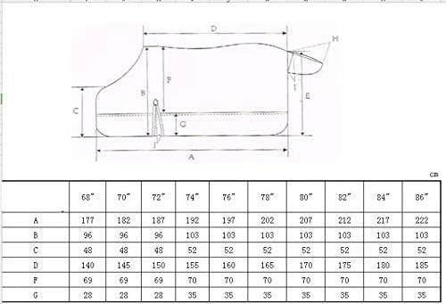 1200Denier Waterproof and Breathable Horse Sheet Tgw Riding Horse Blanket (80", Purple)