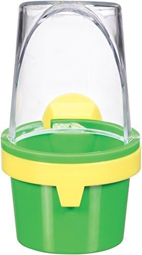 JW Pet Company Clean Cup Feeder and Water Cup Bird Accessory, Medium, Colors May Vary