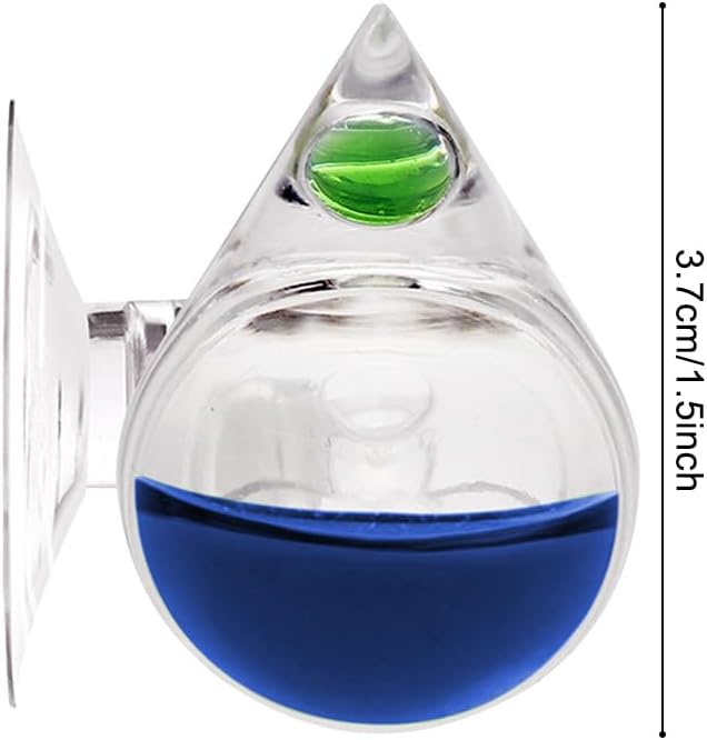 MiOYOOW CO2 Drop Checker, Aquarium CO2 Monitor CO2 Detector Without Solution for Aquarium Planted Tank, Easy to Observe and Judge Results