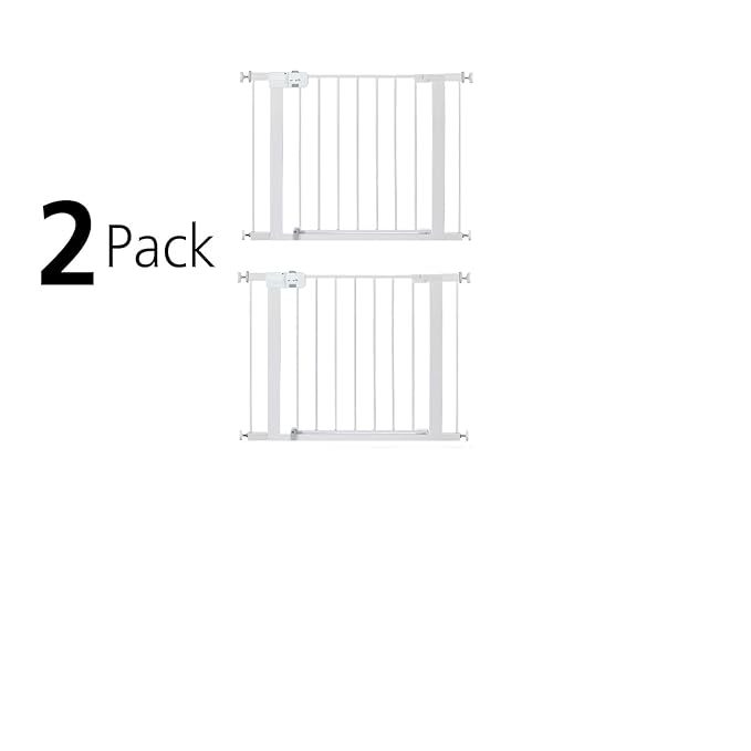 Safety 1st 2 Pack Easy Install 28" Walk Thru Gate, Fits Between 29" and 38"