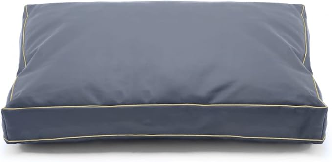 Dog Bed Cover 54Lx44Wx4H Inch.Waterproof Heavy Duty Durable Oxford Dog Bed Replacement Covers with Zipper.Washable Removable Pet Bed Mattress Protector Cover.Grey,Cover Only.
