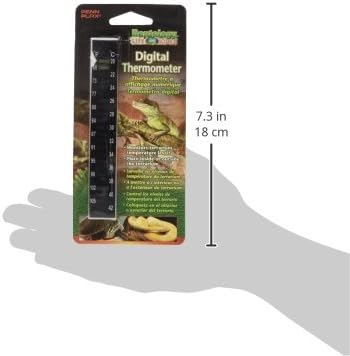 Penn-Plax Reptile High Range Digital Thermometer