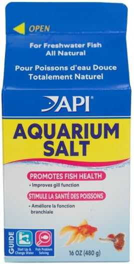 API AQUARIUM SALT Freshwater Aquarium Salt 16-Ounce Box