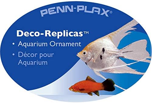 Penn-Plax Deco-Replicas 4-Piece Aquarium Decorating Kit – Nautical & Beach Themed – Safe for Freshwater and Saltwater Fish Tanks