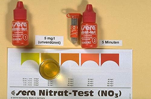 sera Nitrate-Test (No3) 15 Ml, 0.5 fl.oz Aquarium Test Kits