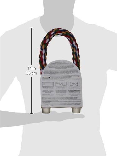 JW Pet Comfy Perch For Birds Flexible Multi-Color Rope, Large - 28" Length