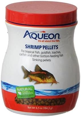 (3 Pack) Aqueon Shrimp Pellets Fish Food, 6.5 Ounces Each