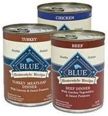 Blue Buffalo Homestyle Canned Variety Pack Dog Food (Beef, Turkey, Chicken) 12pack/ 12.5 oz