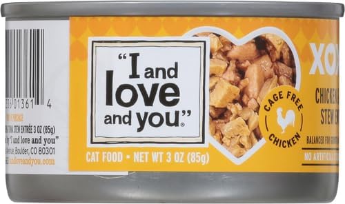 "I and love and you" Naked Essentials Dry Dog Food, Lamb and Bison Recipe, Grain Free, Real Meat, No Fillers, 4lb Bag