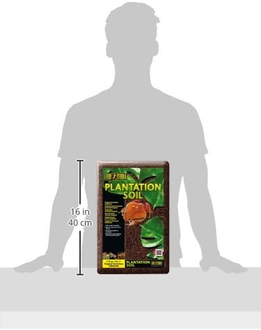 Exo Terra Plantation Soil, 7.2-Quart, Brown
