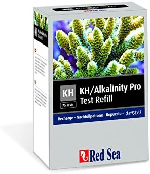 Red Sea Fish Pharm ARE21411 Reagent KH/Alkalinity Pro Kit Refill for Aquarium, 75 Tests