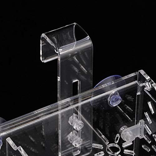 Fish Separation Breeder Box, Acrylic Fish Breeding Isolation Box Aquarium Hatchery Incubator Holder(C-30x10x10cm)