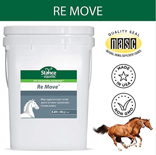 Equitec Re Move - Horse Supplements That Support The Body's Normal Process to Remove Ingested Toxins, Contains Probiotics - 8.8 lb