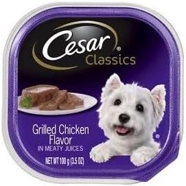 Cesar Canine Cuisine Grilled Chicken Flavor Wet Dog Food (Pack of 6)6