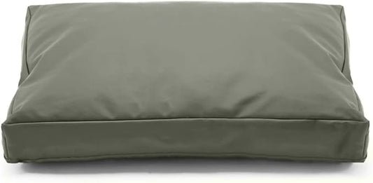 Dog Bed Cover36Lx27Wx4H Inch.Waterproof Heavy Duty Durable Oxford Dog Bed Replacement Covers with Zipper.Washable Removable Pet Bed Mattress Protector Cover.Greyish Green,Cover Only.