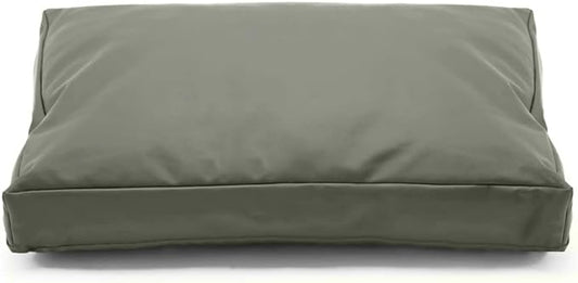 Dog Bed Cover 54Lx44Wx4H Inch.Waterproof Heavy Duty Durable Oxford Dog Bed Replacement Covers with Zipper.Washable Removable Pet Bed Mattress Protector Cover.Grayish Green,Cover Only.
