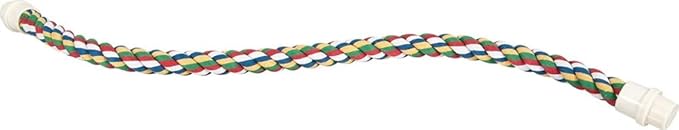 JW Pet Comfy Perch For Birds Flexible Multi-Color Rope, Large - 28" Length