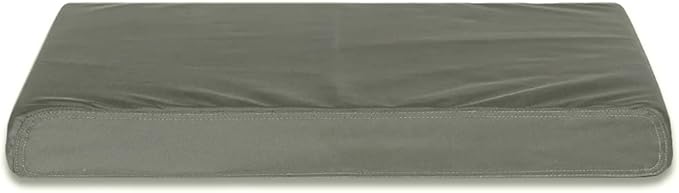 Dog Bed Cover 44Lx32Wx4H Inch.Waterproof Heavy Duty Durable Oxford Dog Bed Replacement Covers with Zipper.Washable Removable Pet Bed Mattress Protector Cover.Grayish Green,Cover Only.