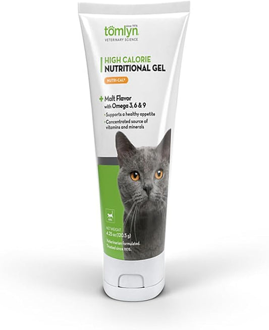 Tomlyn High Calorie Nutritional Gel for Cats, (Nutri-Cal) 4.25 oz