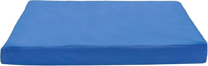 Dog Bed Cover 36Lx27Wx4H Inch.Waterproof Heavy Duty Durable Oxford Dog Bed Replacement Covers with Zipper.Washable Removable Pet Bed Mattress Protector Cover.Blue,Cover Only.
