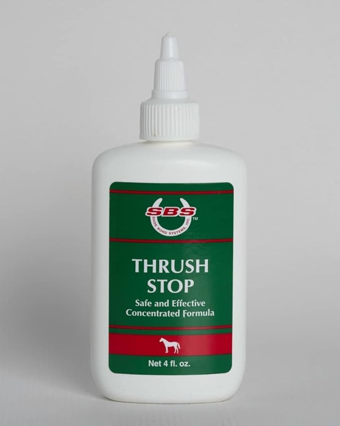 SBS Equine Thrush Treatment for Horses for The Finest Horse Care | The Horse-Journal’s Product of The Year and #1 Pick Against Hoof Thrush (4 Fluid Oz)