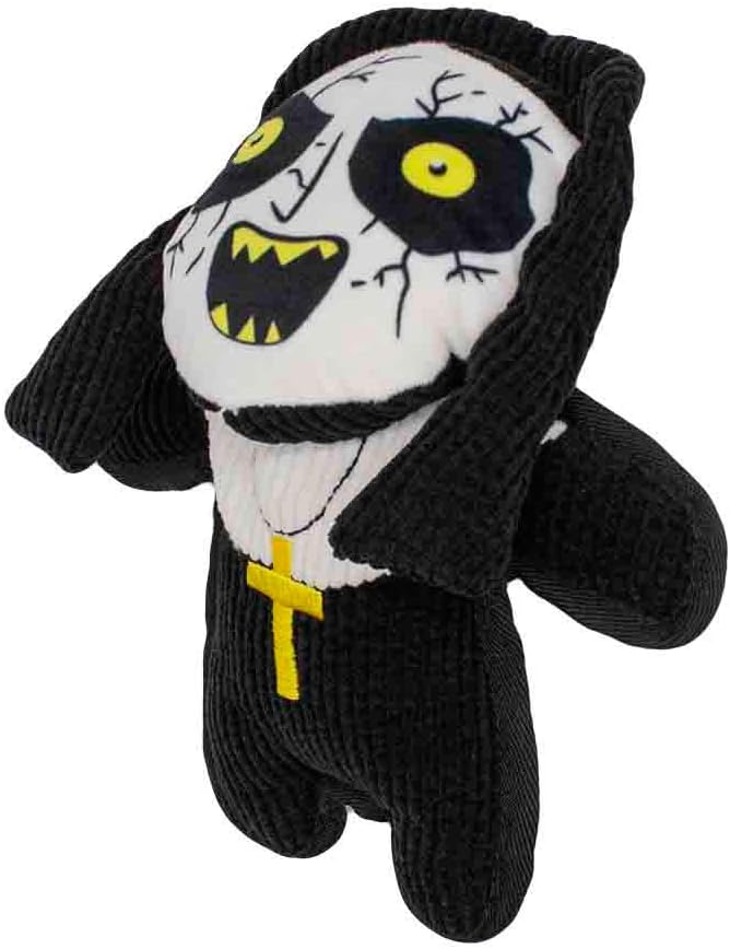 Buckle-Down Pet Corduroy Plush Squeaker Toy - The Nun Sister Irene Standing Pose 8" x 9"