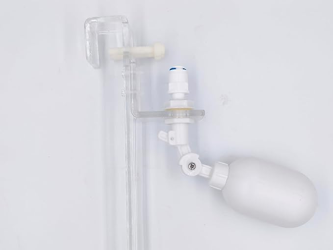 Aquarium Auto Refill Top Off Kit ATO System Auto Water Filler Adjustable Float Valve Mounting for Aquarium Sump