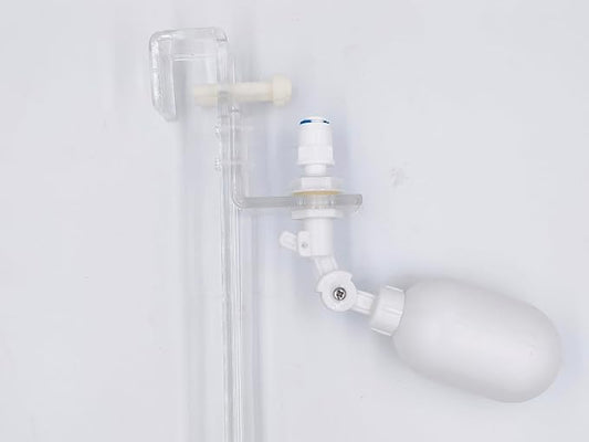 Aquarium Auto Refill Top Off Kit ATO System Auto Water Filler Adjustable Float Valve Mounting for Aquarium Sump