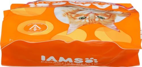 IAMS PROACTIVE HEALTH Adult Healthy Dry Cat Food with Salmon Cat Kibble, 3.5 lb. Bag