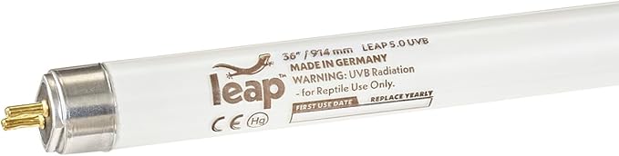 Leap Habitat Terrarium T5 HO Reptile, Amphibian UVB Bulb 5.0 (36", 39, Watts)