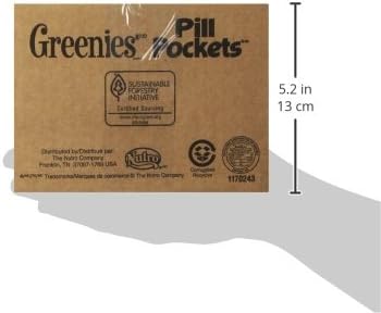 Greenies Pill Pockets Soft Dog Treats, Hickory Smoke, Tablet, 3.2 Oz. (Pack Of 6)