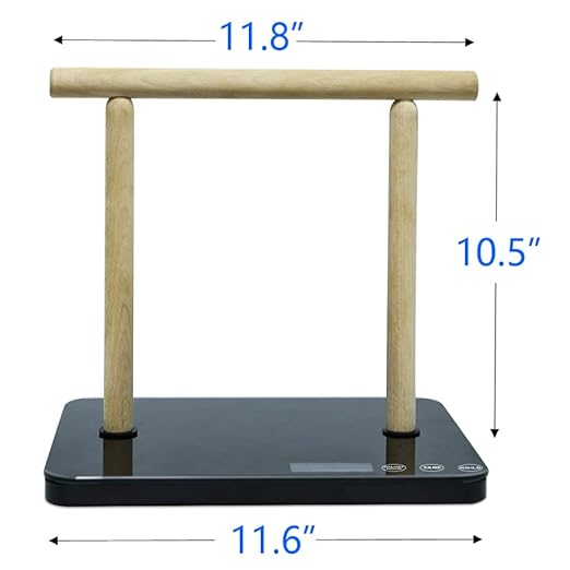 Pet Scale for Birds, Birds Weight Scale for Parrots, Capacity 44lbs(±0.03oz), High Accuracy 1 Gram Scale, Easy Install Bird Training Stand and Perch, Designed for Middle Size Birds Below 20Kgs