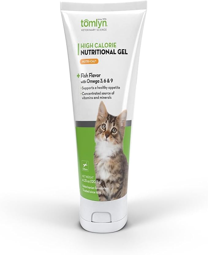 Tomlyn High Calorie Nutritional Gel for Kittens (Nutri-Cal) 4.25 oz