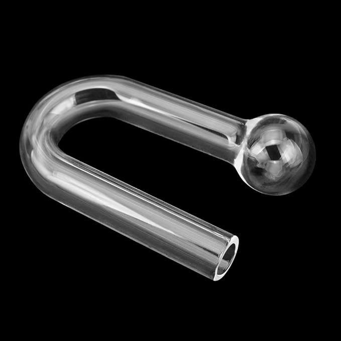 Senzeal Hang On CO2 Drop Checker Glass Aquarium Monitor CO2 Indicator for Planted Fish Tank