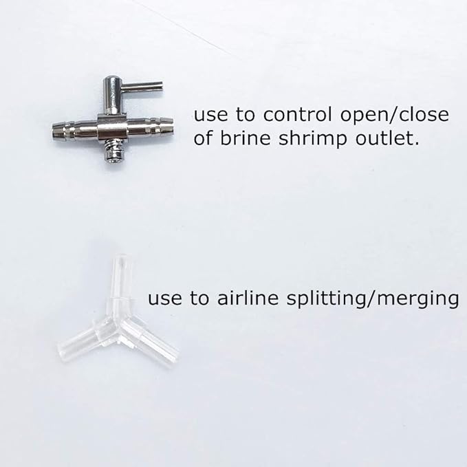 Simple brine Shrimp hatcheries Artemia Hatching DIY Kits (can be Made 2 hatcheries) soda Bottle Accessories