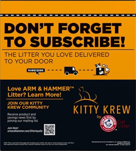 Arm & Hammer Slide Platinum Easy Clean-Up Clumping Cat Litter, Multi-Cat Litter, 27.5 Pounds, Online Exclusive Formula