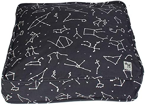 Molly Mutt Huge Dog Bed Cover - Rocketman Print - Measures 36”x45”x5’’ - 100% Cotton - Durable - Breathable - Sustainable - Machine Washable Dog Bed Cover