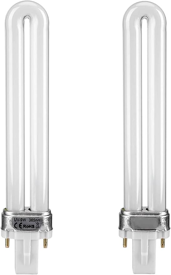 Replacement for DynaTrap 21050 | 9W Bulbs for Models DT3009, DT3019 and DT3039 - 2 Pack
