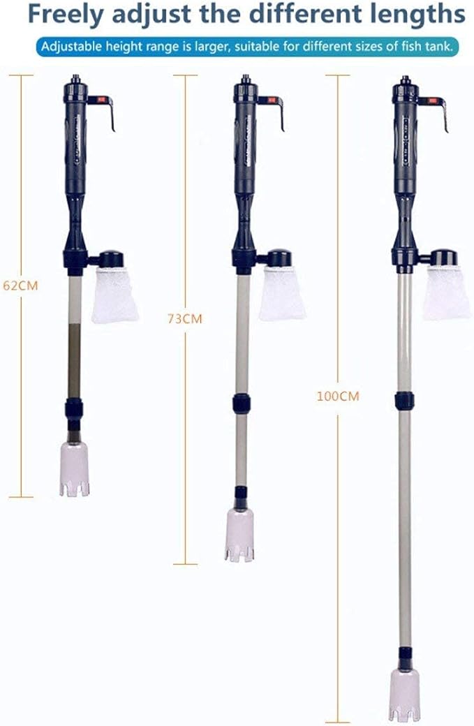 LONDAFISH Electric Fish Tank Vacuum Cleaner Syphon Operated Gravel Water Filter Cleaner Sand Washer