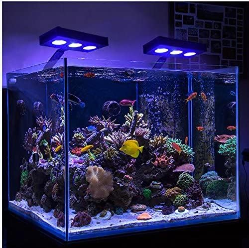 Aquarium Light –3rd Generation A029 Aquarium LED Light 30 Watts Saltwater Light with Touch Control, 5W LED Chips for Coral Reef Nano Fish Tank Marine Tanks with Timer & Screen (A029) (A029)