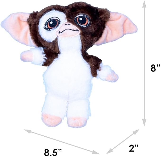 Buckle-Down Dog Toy, Horror, Plush Squeaker Gremlins Gizmo Standing Pose, 8" x 6" (DTPT-WMVAD)