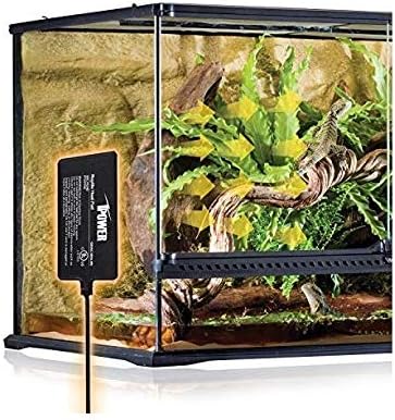 iPower Reptile Heat Pad 4W/8W/16W/24W Under Tank Terrarium Warmer Heating Mat and Digital Thermostat Controller for Turtles Lizards Frogs and Other Small Animals, Multi Sizes