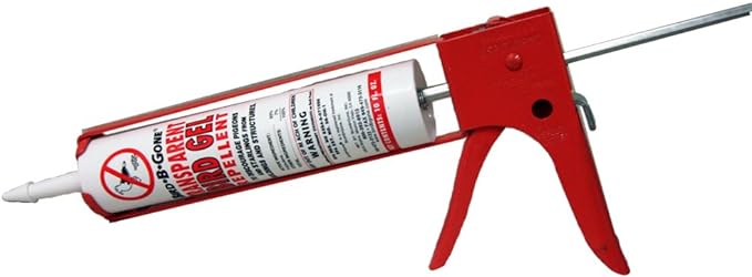 Bird B Gone - Transparent Bird Gel - Bird Repellent Gel, Pigeon Deterrent for Balcony, Bird Deterrents for Outside, Bird Repellent Devices Outdoor, Bird Proof Gel for Pigeons Starlings