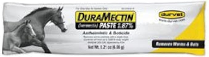 Duramectin Ivermectin Paste 1.87% for Horses, 0.21 oz